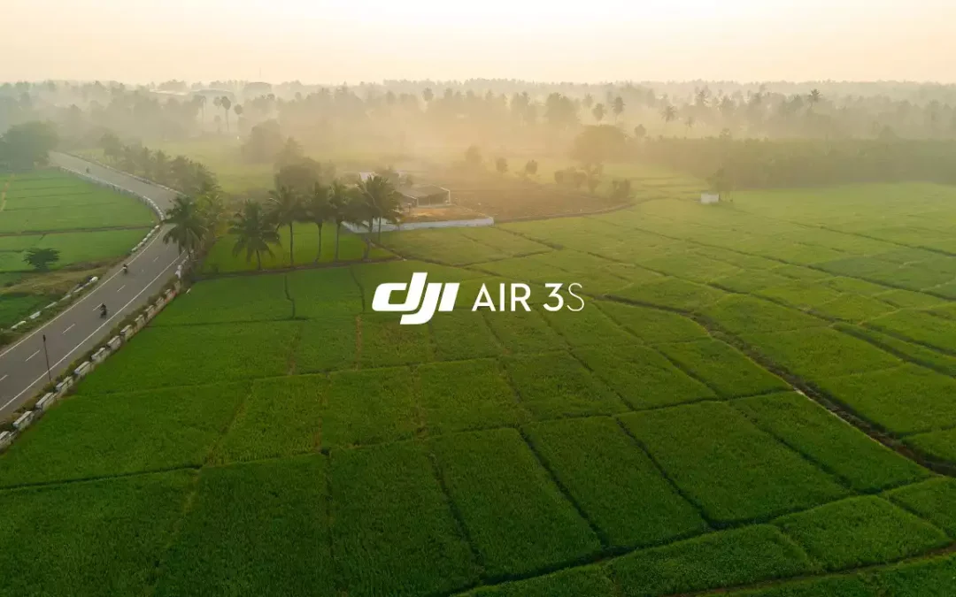 Gobichettipalayam Drone View | Beautiful Farmland & Village Life of Tamil Nadu | 4K